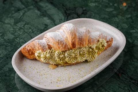 Croissant with Italian Pistachio Cream