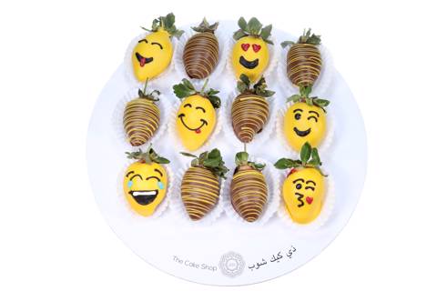 Emoji Strawberries