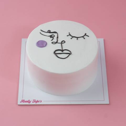 Face Art Cake