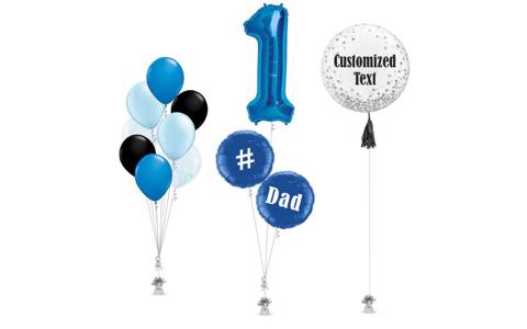 ديكور بالون عيد الأب - ٤