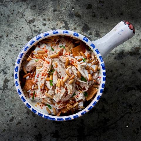 Fatteh with Chicken