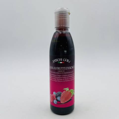 Glaze with Balsamic Vinegar of Modena & Forest Fruits - 250ml