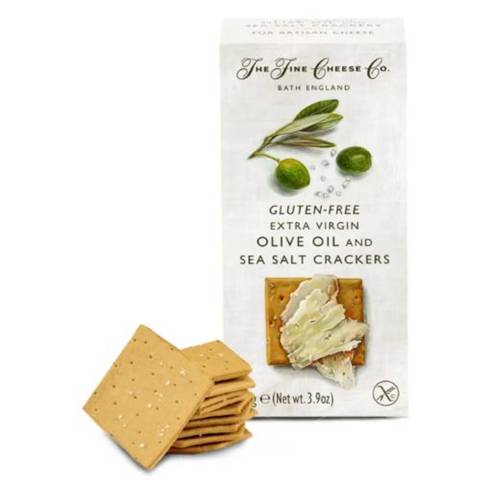 EVOO & Sea Salt Crackers (Gluten Free)