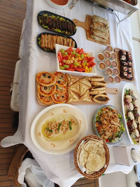 Arabic Gold Buffet  for 20 Persons
