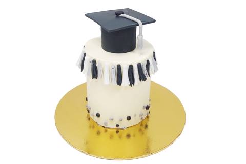 Mini Graduation Tassel Cake