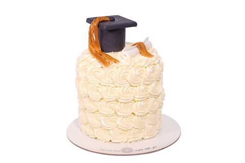 Graduation Rosette Cake