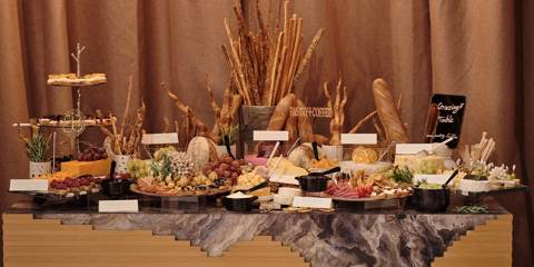 Grazing Cheese Table for 100 Persons