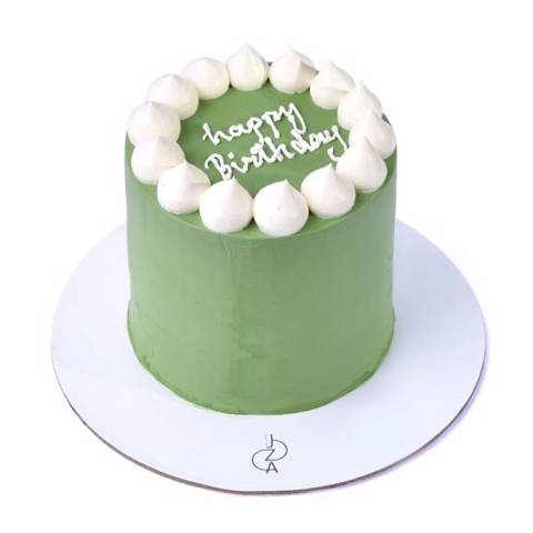 Green Art Cake
