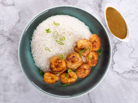 Grilled Shrimp Katsu Curry