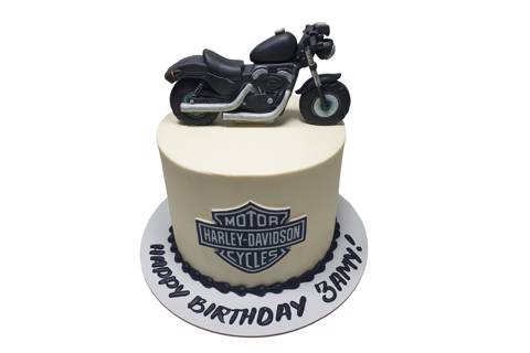 Harley Bike Cake