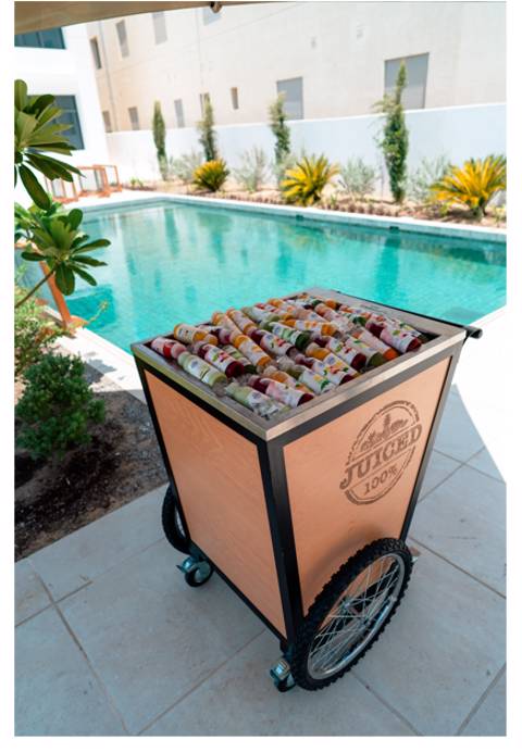 Juiced Cart for 20 Persons