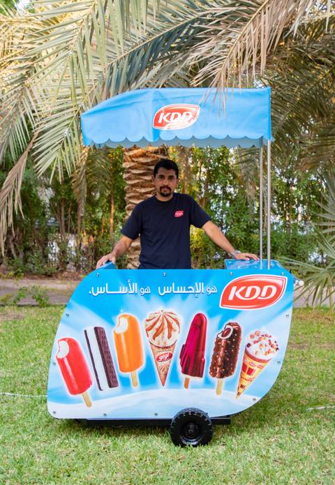 Ice Cream Cart for 50-60 Persons