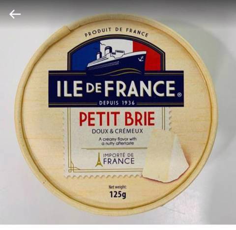 Ile Di France Petit Brie