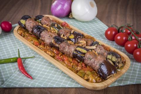 Kebab with Eggplant