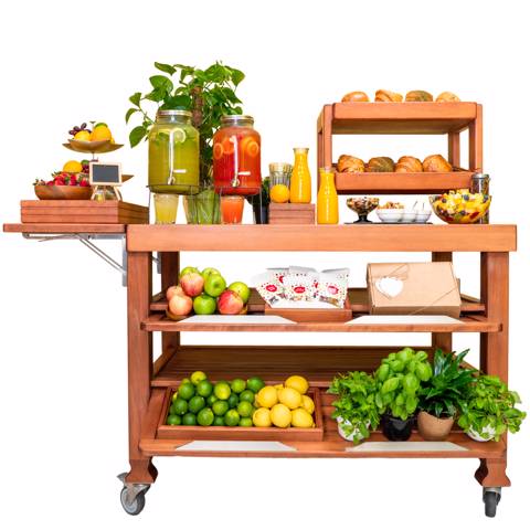 Brunch Cart for 15 Persons