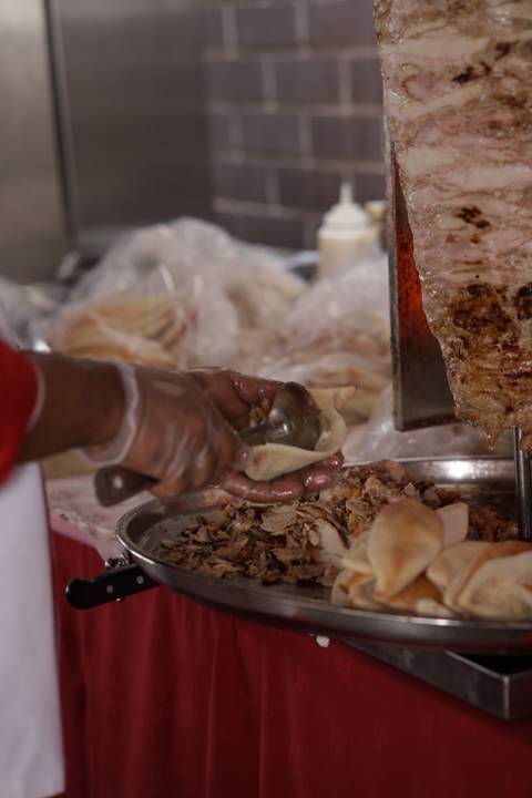 Shawarma Station for 100 Persons