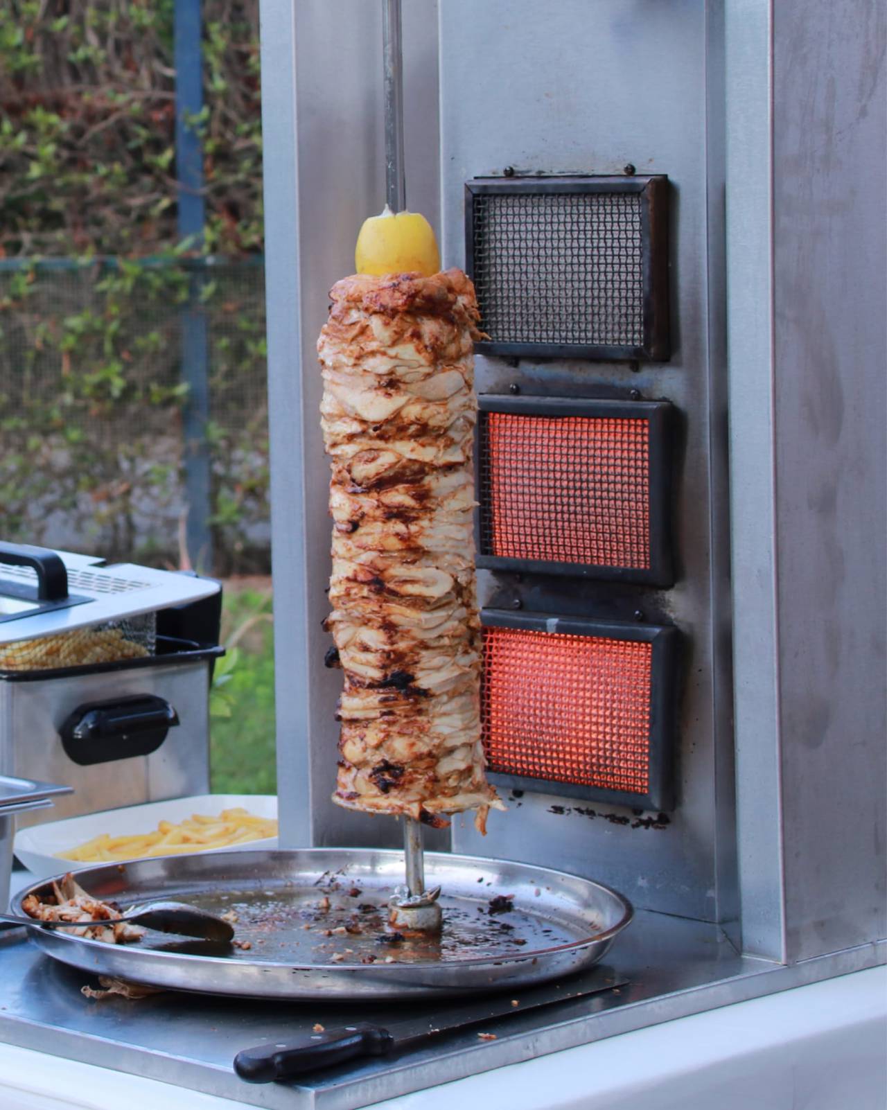 Shawarma Chicken Station for 20 Persons