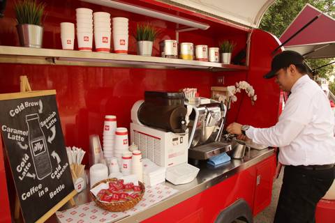 Coffee Cart for 25 Persons