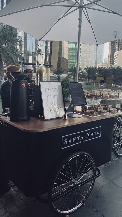 Coffee & Sweet Cart for 40 Persons