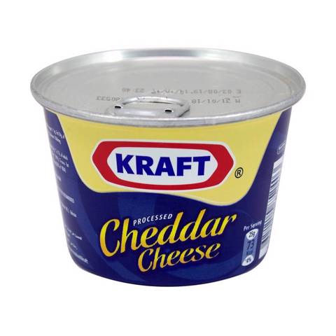 Kraft Cheddar Cans Easy Open 190g - Oncost | Bilbayt.com