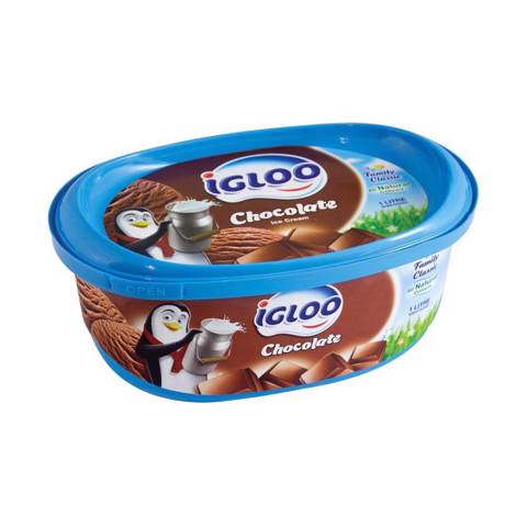 igloo 1 litre ice cream price
