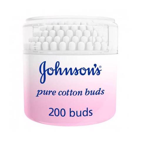 Johnsons Cotton Buds 200ct + Cotton Buds - Oncost | Bilbayt.com