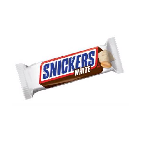 Snickers Single White 4x49g - Oncost | Bilbayt.com