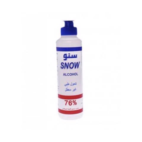 alcohol spray snow