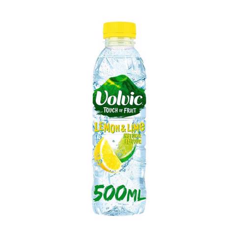 Volvic Mineral Water Lemon Flavor- 500ml