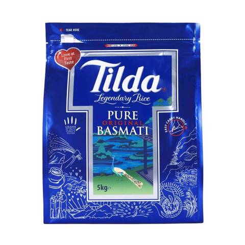 Tilda Pure Basmati Rice 25% Off - 5kg