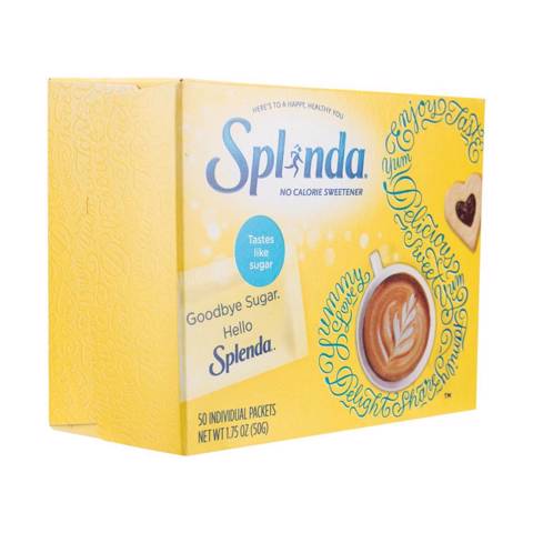 Splenda Sugar Alternative Packet- 50 Individual Packets