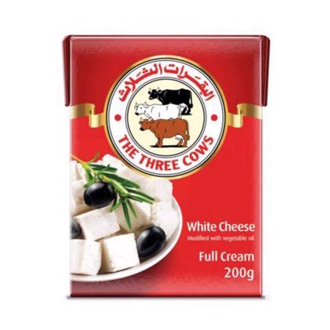 The Three Cows White Cheese Low Salt- 200g