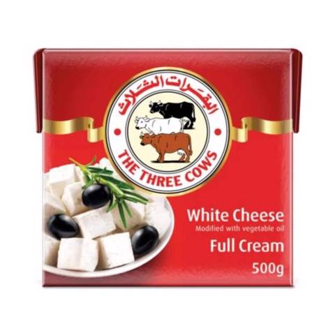 The Three Cows White Cheese Low Salt- 500g