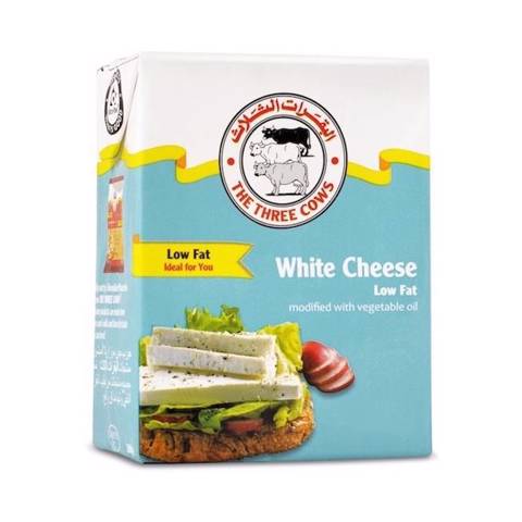 The Three Cows White Cheese Low Fat 9%- 200g