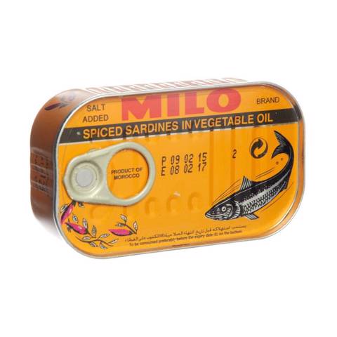 Milo Sardine Spiced Easy Open- 125g