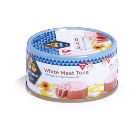 Alwazzan White Meat Tuna In Sun Flower Oil - 90g
