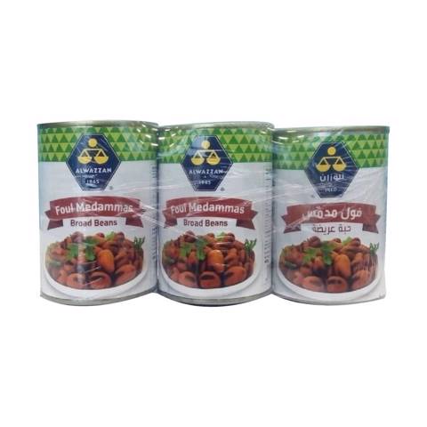 Alwazzan Broad Bean Special Price - 3x400g