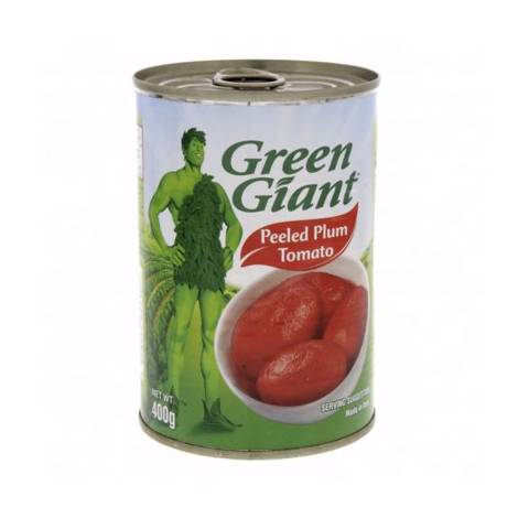 Green Giant Canned Whole Peeled Plum Tomatoes - 400 Gm