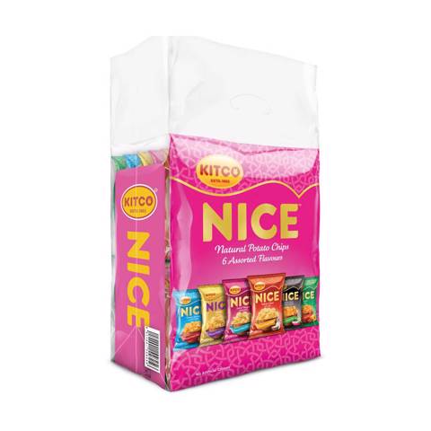 Nice Potato Chips Assorted Bag- 19x18gm