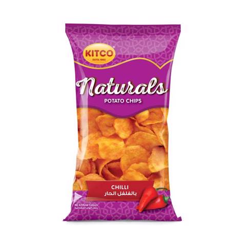 Naturals Potato Chips Chilli - 80g