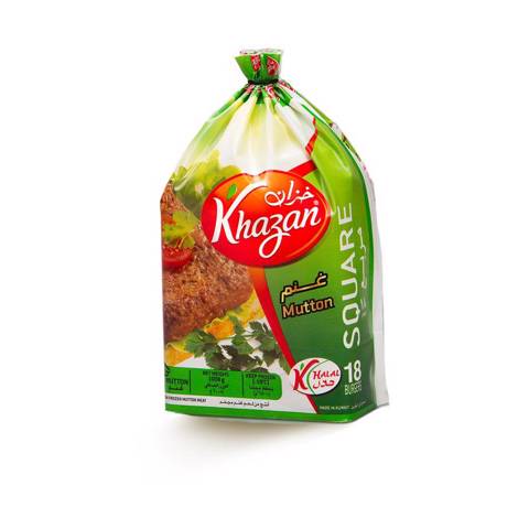 Khazan Mutton Burger Square- 1008g
