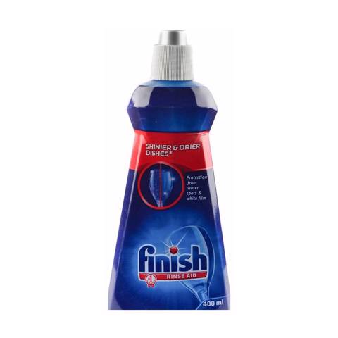 Finish Dishwasher Detergent Rinse Aid Liquid Original 400ml