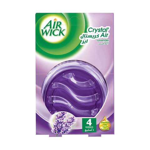Airwick Crystal Air Gel Air Freshener - Lavender, 16ml - 1pcs