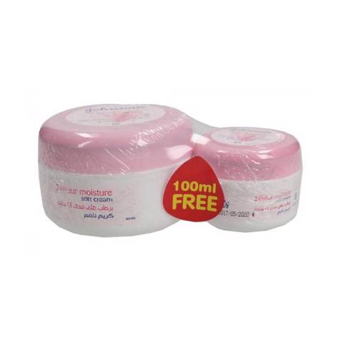 Johnson's Soft Cream 300ml+100ml Free