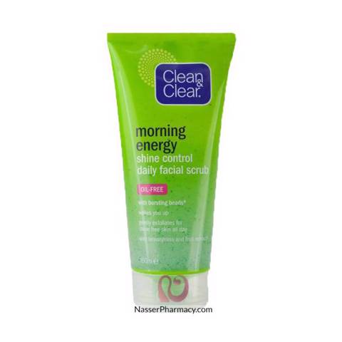 Clean & Clear Shine Control Daily Facial Scrub 150ml