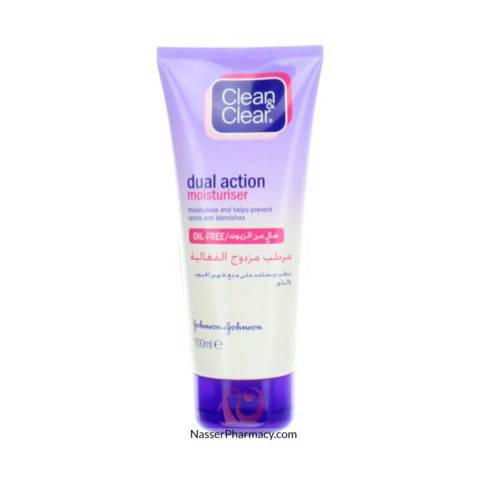 Clean & Clear Dual Action Moisturiser100ml