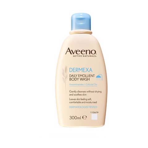 Aveeno Dermexa Daily Emollient Body Wash, 300 Ml