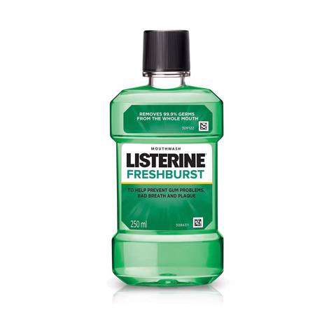 Listerine Fresh Burst 250ml 1+1free