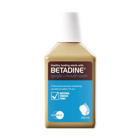 Betadine Gargle & Mouthwash 250ml