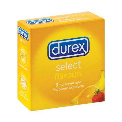 Durex Select Flavours 3's